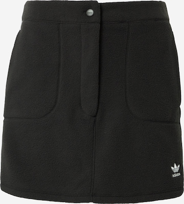 Jupe ADIDAS ORIGINALS en noir : devant