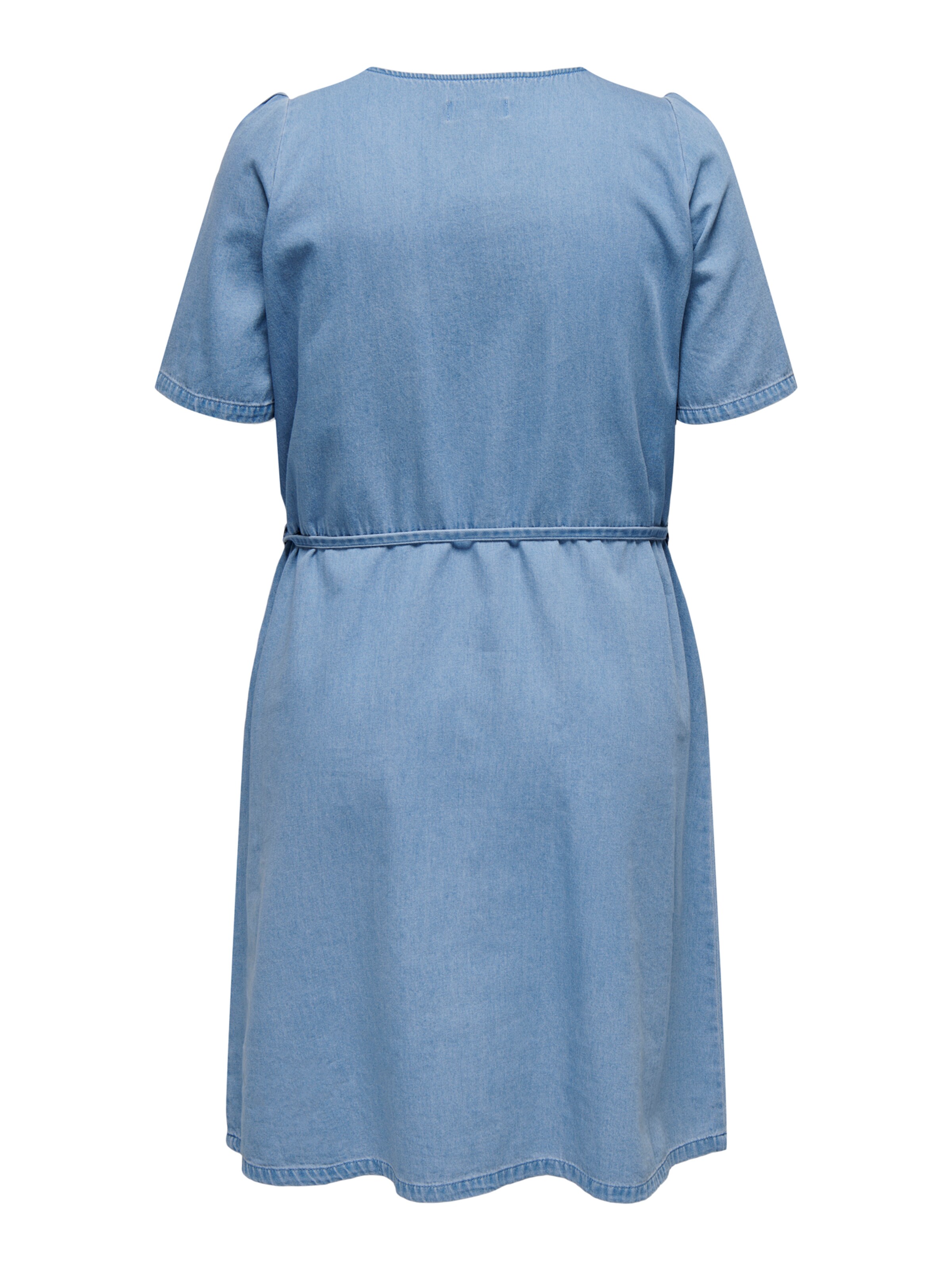 Robe-chemise ONLY Carmakoma en bleu