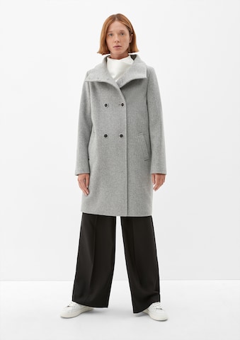 s.Oliver BLACK LABEL Between-Seasons Coat in Grey