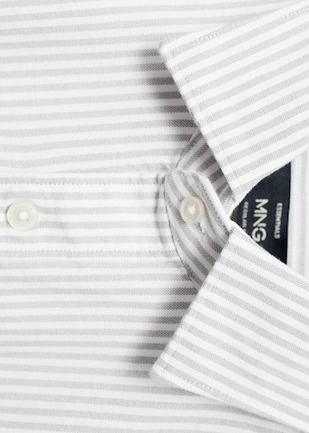 MANGO MAN Regular fit Button Up Shirt 'Kodak1' in Grey