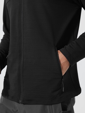 Youthup Sportstrickjacke in Schwarz