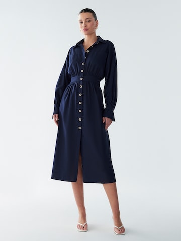 Robe-chemise 'Lola' BWLDR en bleu