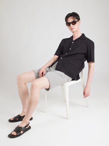 Only & Sons Классический крой Рубашка 'ONSREID' в Черный