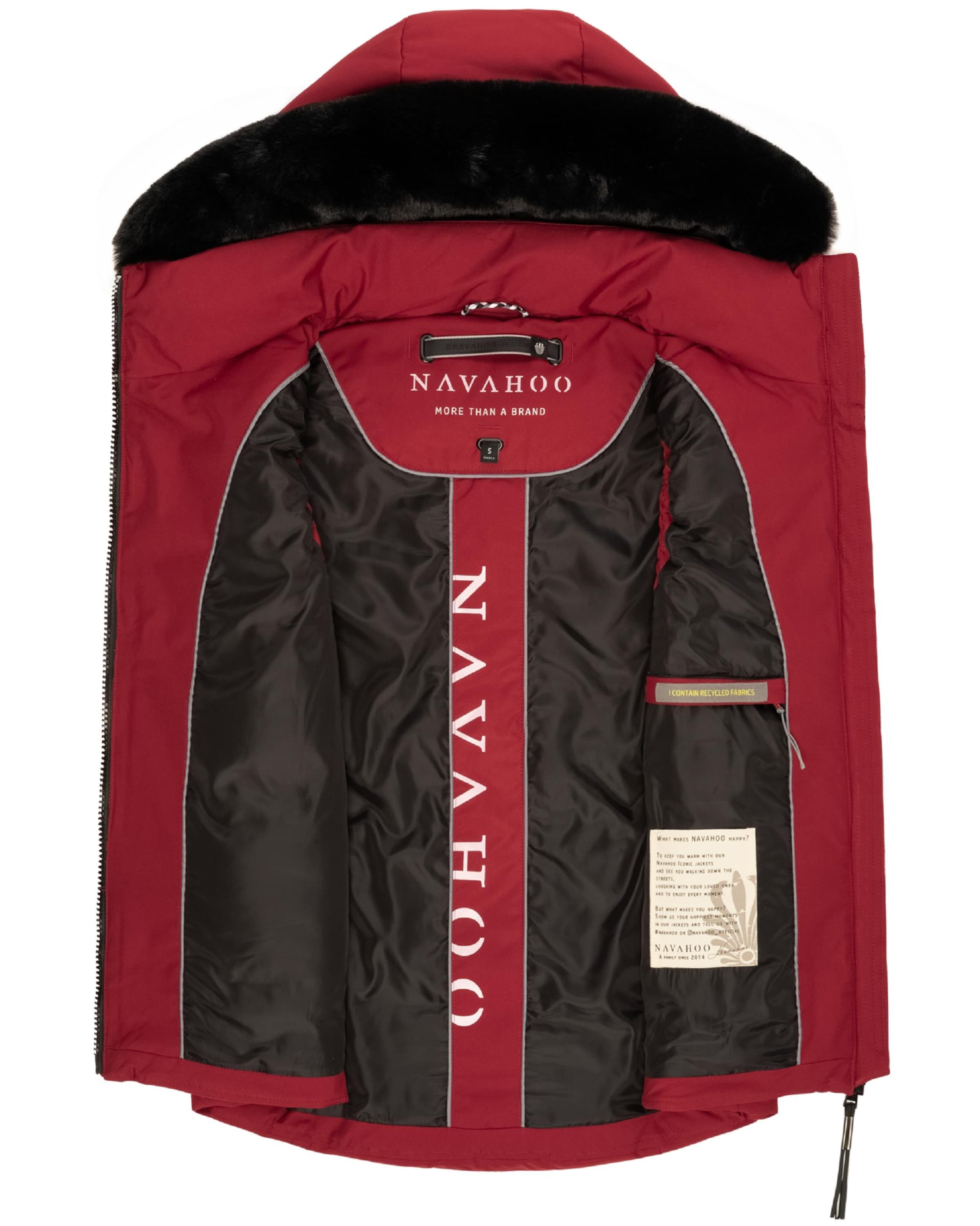 Gilet 'Zimthäschen XIV' NAVAHOO en rouge