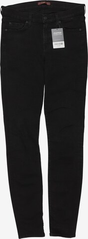 7 for all mankind Jeans 30 in Schwarz: Vorderseite