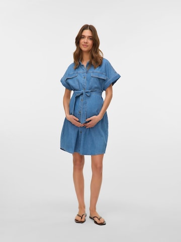 Vero Moda Maternity Jurk in Blauw