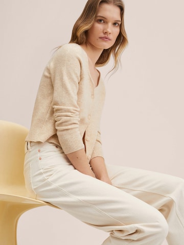 MANGO Regular Jeans 'Janet' in White