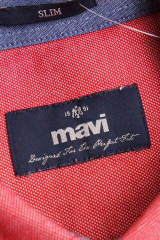 Mavi Button Up Shirt in M in Red