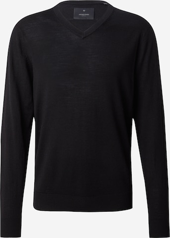 JACK & JONES Свитер 'JPRBLAMERINO' в Черный: спереди
