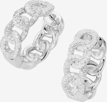 Giorgio Martello Milano - Pendientes en plata: frente