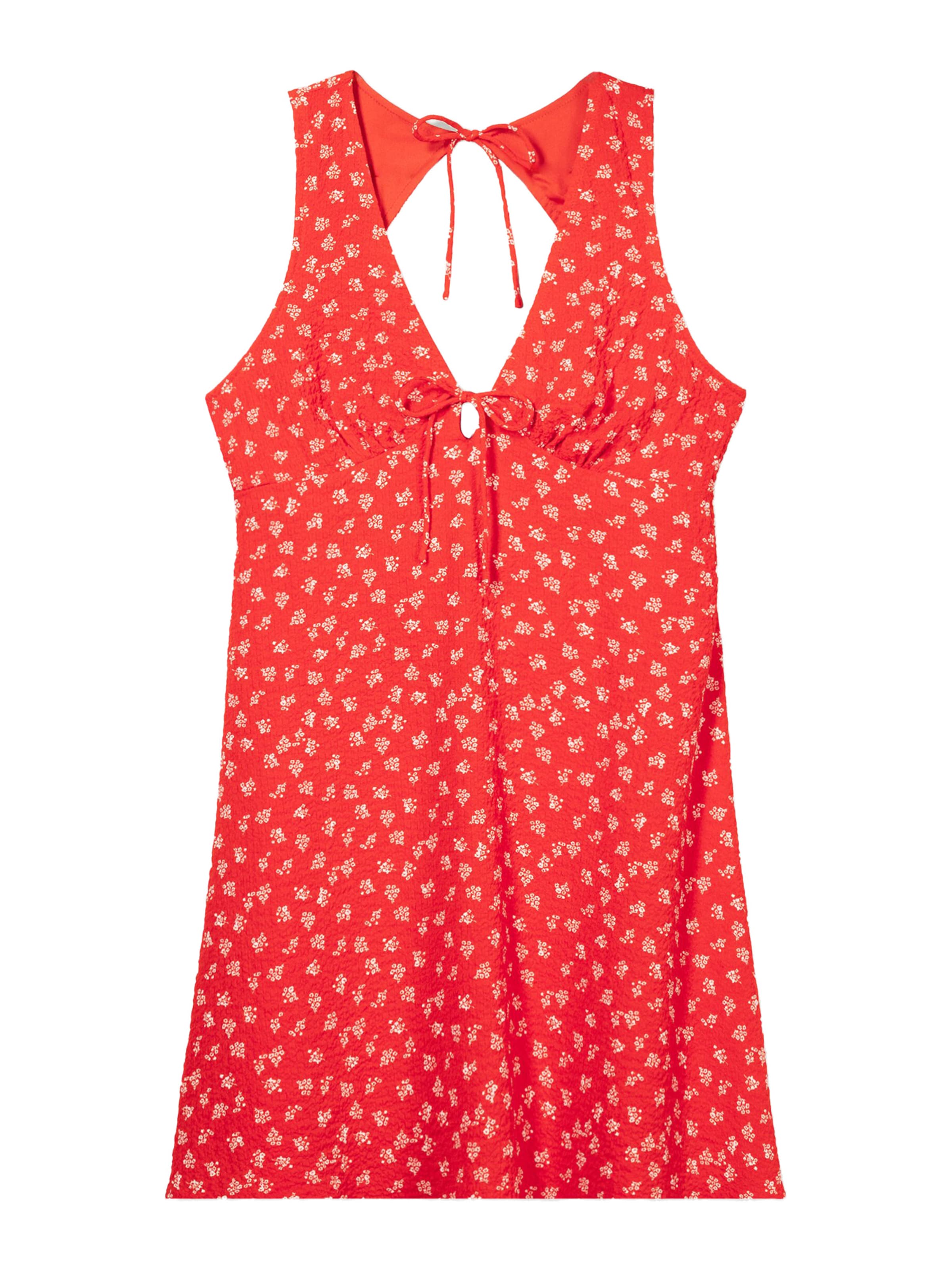 Robe Bershka en rouge : devant