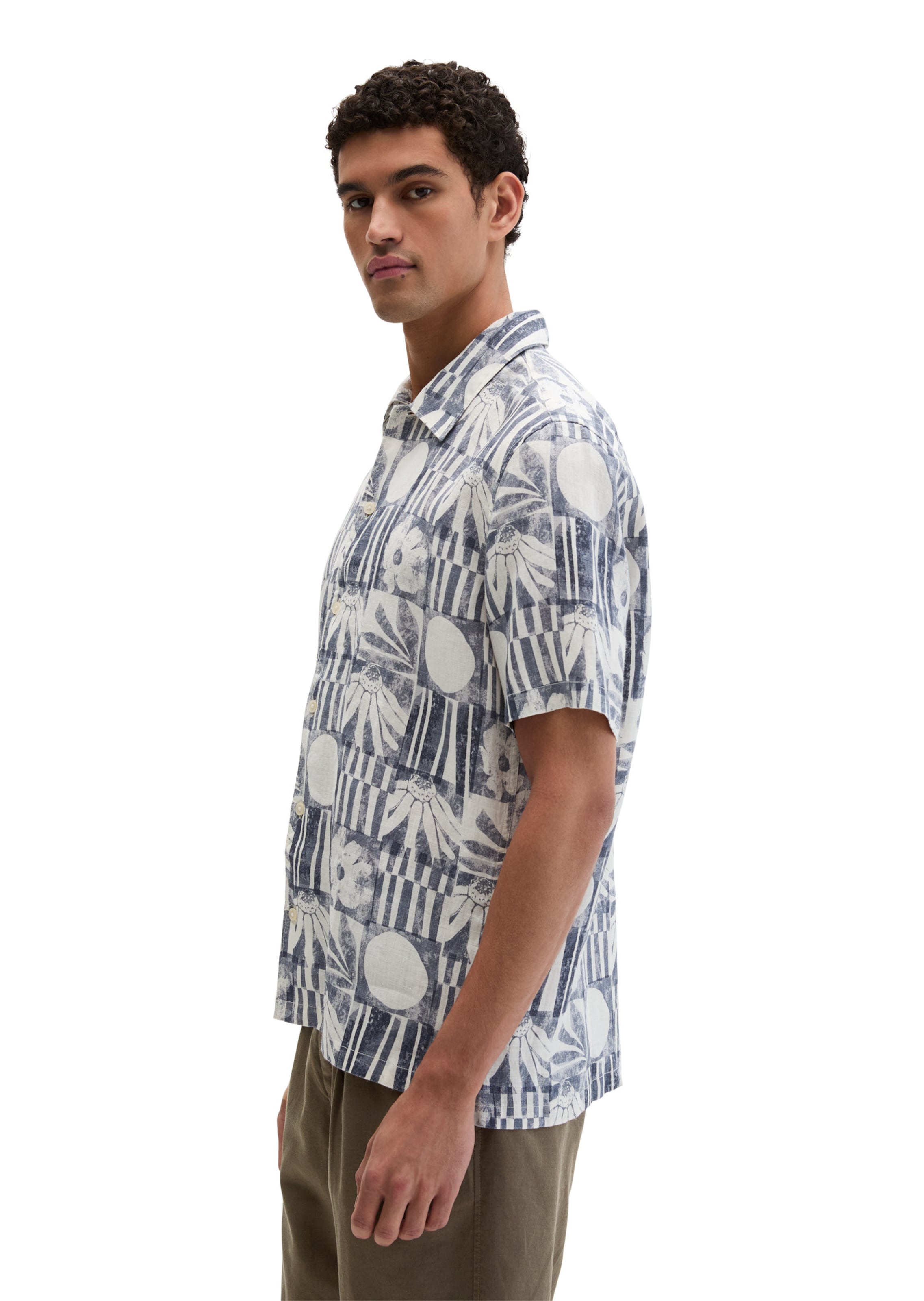 Marc O'Polo Regular Fit Hemd in Blau