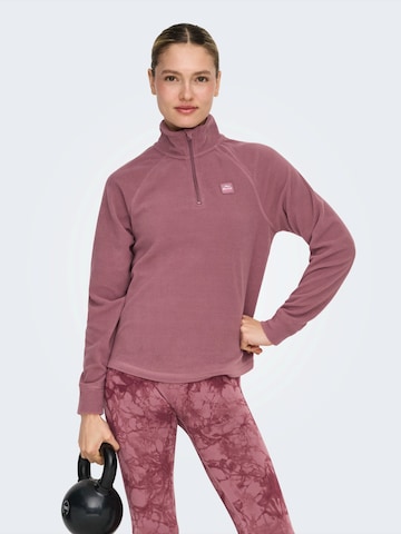 Pullover sportivo 'ONPINO' di ONLY PLAY in rosa: frontale