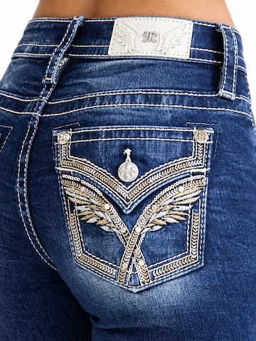 Miss Me - Skinny Vaquero 'D1104 Mid-Rise Skinny' en azul
