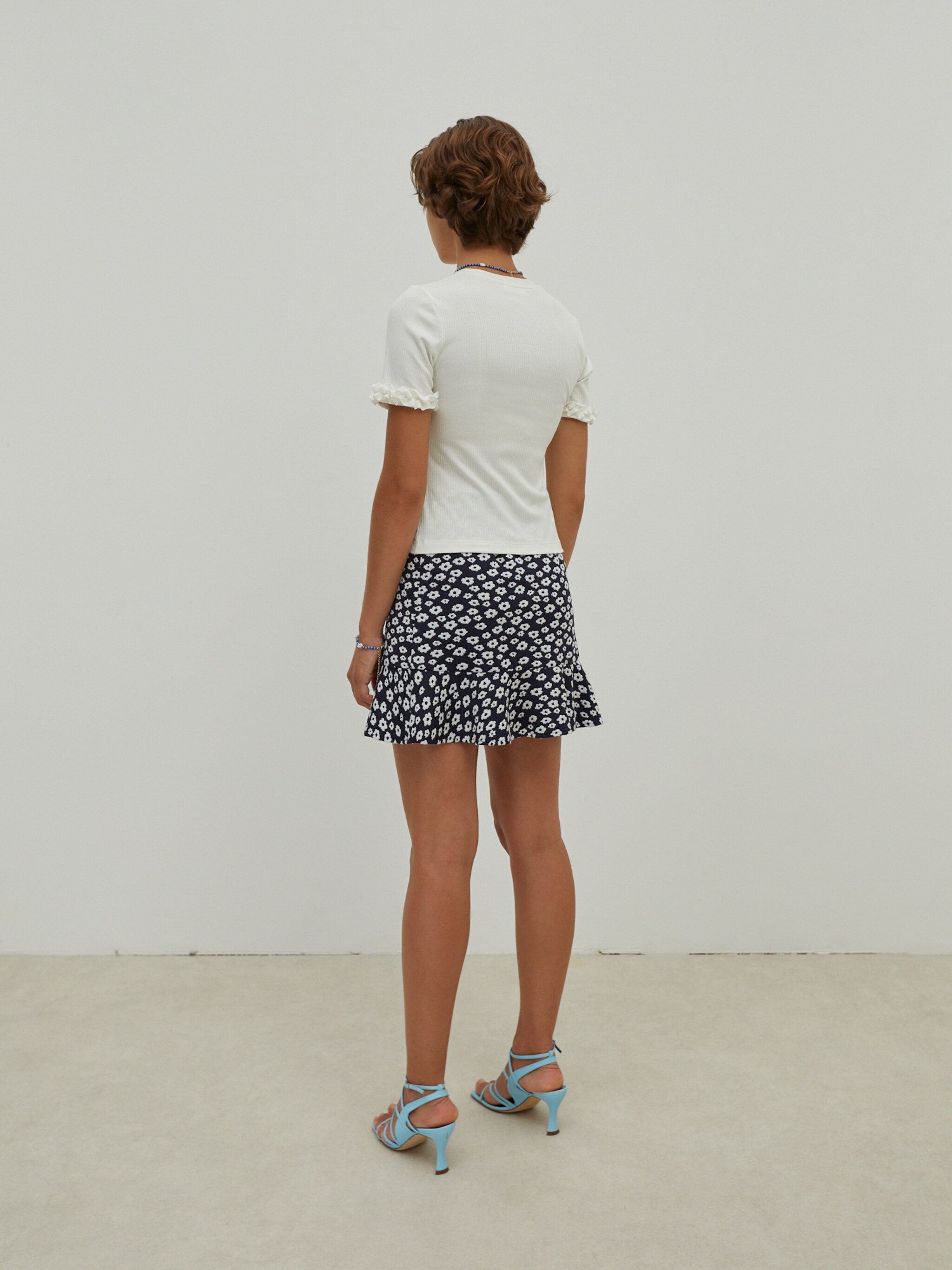 EDITED Producten Shirt 'Peppi' Wit