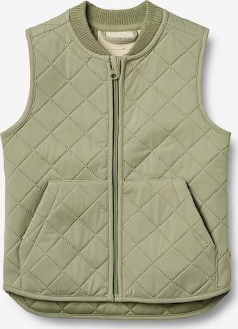 WHEAT Weste in Grün: Vorderseite
