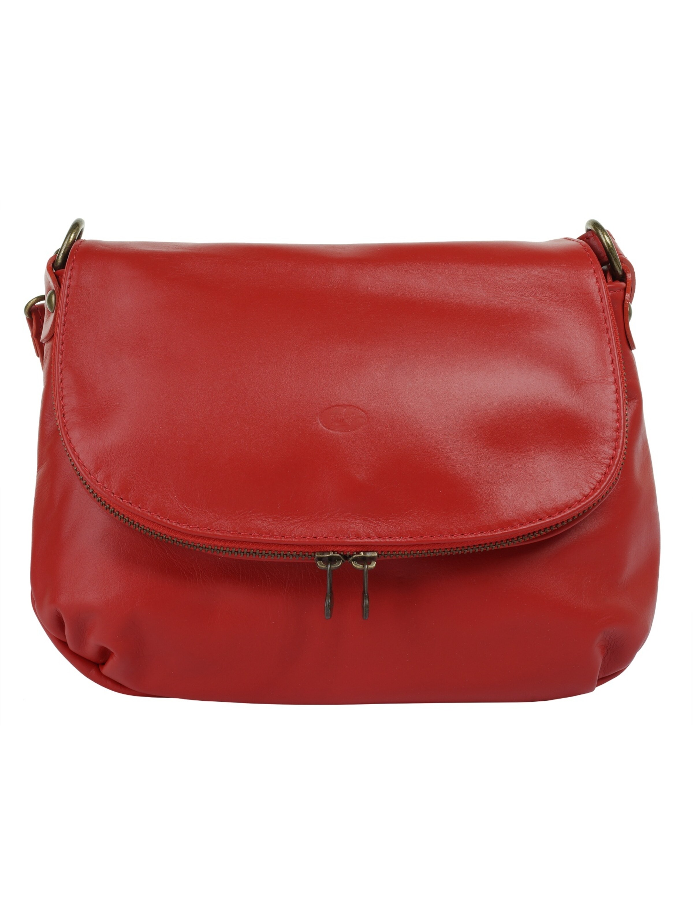 piké Crossbody Bag in Red: front