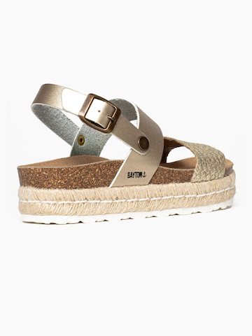 Bayton Sandal 'Gaceo' i guld