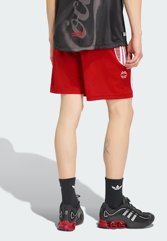 ADIDAS ORIGINALS Normalny krój Spodnie 'Coca Cola' w kolorze czerwony