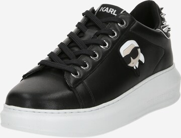 Sneaker bassa di Karl Lagerfeld in nero: frontale