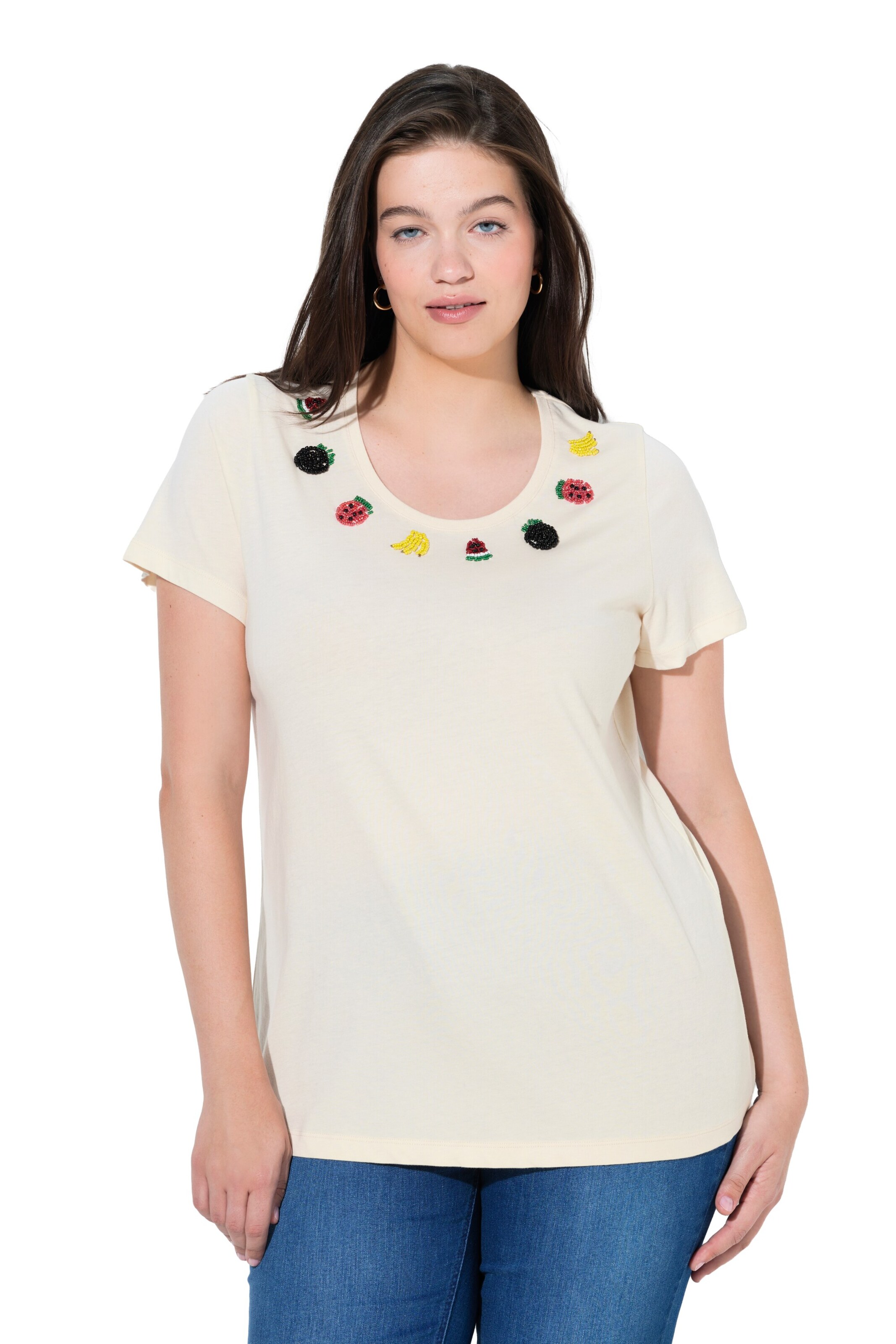Ulla Popken Shirt in White: front