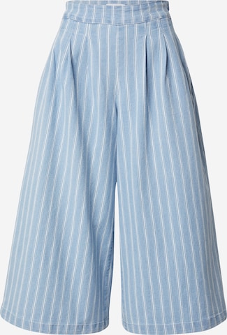 OBJECTWide Leg/ Široke nogavice Traperice 'OBJELSIE' - plava boja: prednji dio