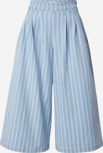 Jeans 'OBJELSIE' OBJECT pe albastru denim / alb, Vizualizare produs