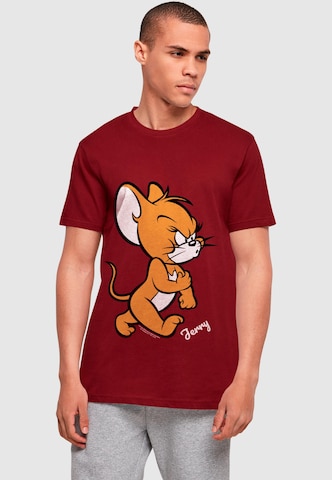 ABSOLUTE CULT Shirt 'Tom & Jerry Angry Mouse' in Rot: Vorderseite