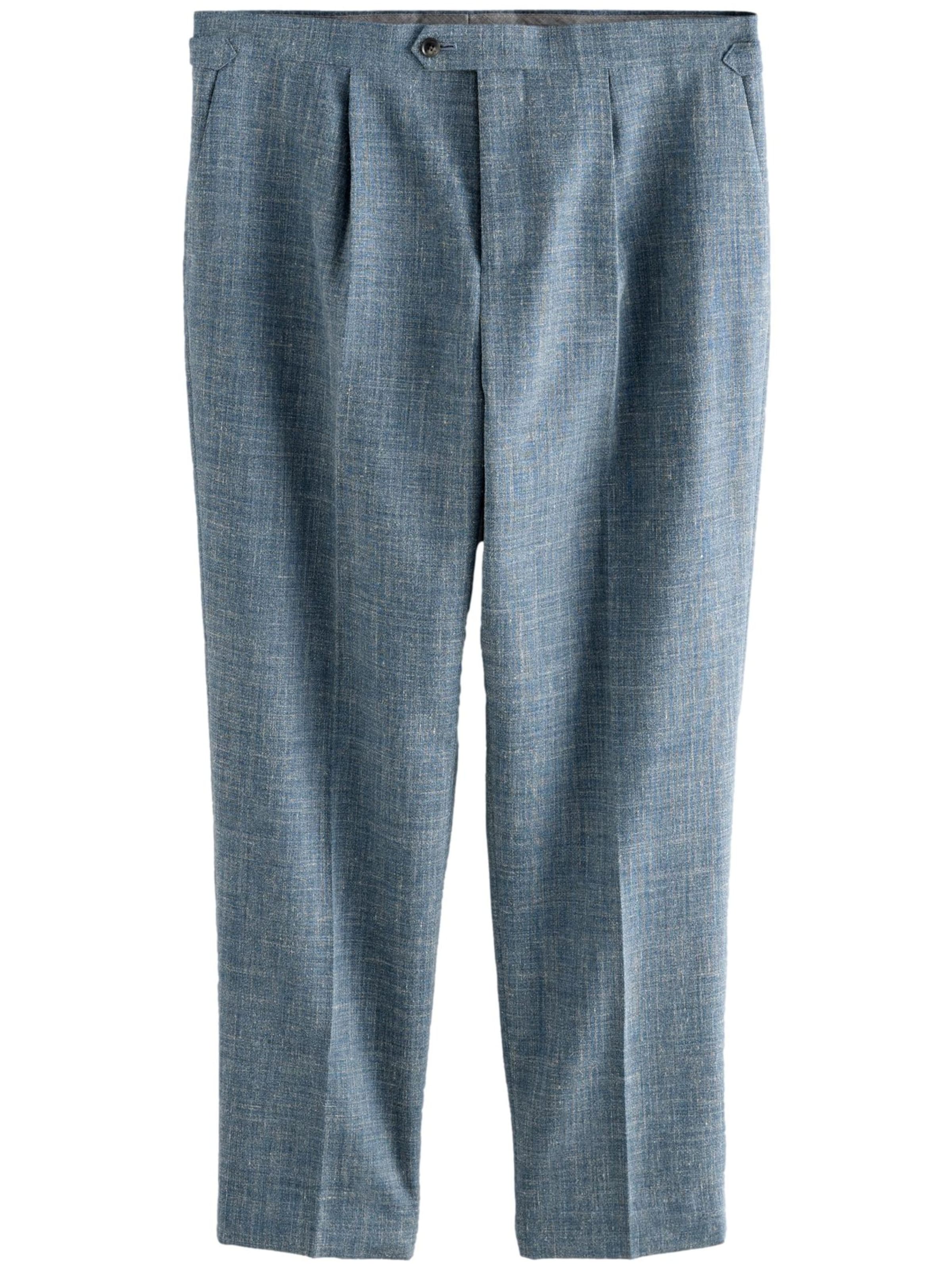 Next Slimfit Hose in Blau: Vorderseite