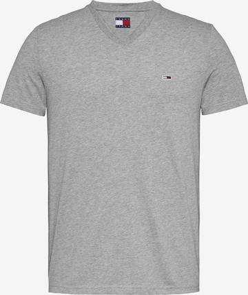 Tommy Jeans Tričko 'JASPE' – šedá: přední strana
