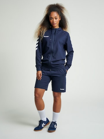 Hummel Regular Sportbroek in Blauw