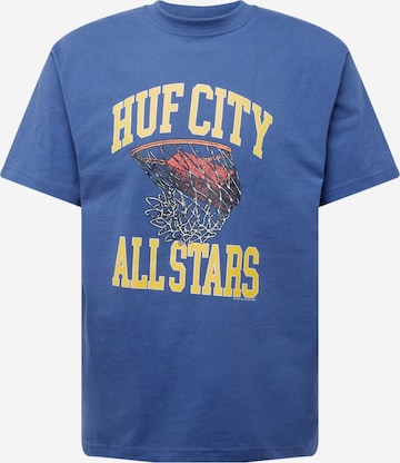 HUF Koszulka w kolorze niebieski: przód