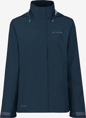 VAUDE Sports jacket 'Silda 2L' in Blue: front