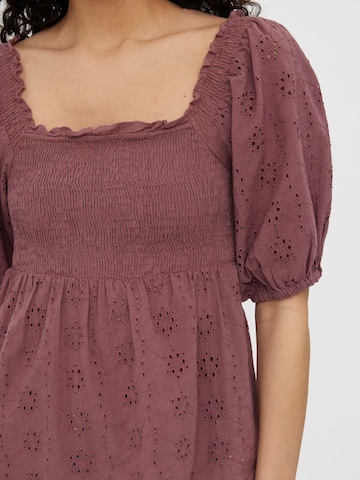 VERO MODA Bluse i brun