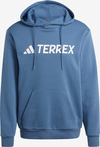 ADIDAS TERREX Sportsweatshirt in Blauw: voorkant