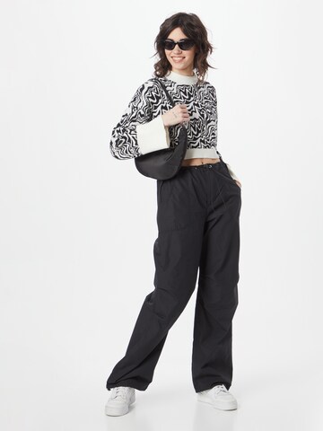 Loosefit Pantalon 'TOGGLE' Cotton On en noir