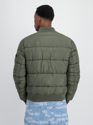 Giacca di mezza stagione di ALPHA INDUSTRIES in verde