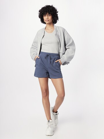 PIECES Regular Pants 'PCChilli' in Blue
