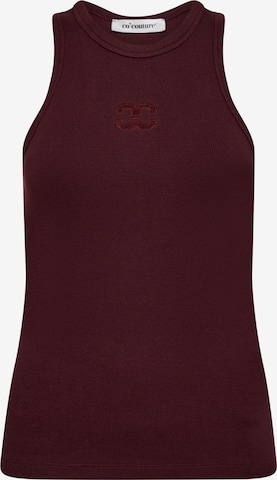 co'couture Top 'Sahara' in Rot: Vorderseite