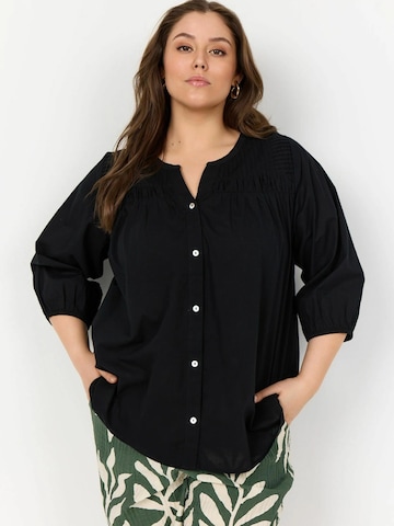 Camicia da donna di Wasabi Concept in nero: frontale