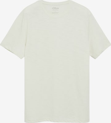 s.Oliver T-Shirt in Beige: Vorderseite