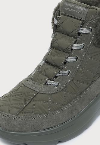 SKECHERS Botki sznurowane 'ON-THE-GO ENCORE - MAISIE' w kolorze zielony