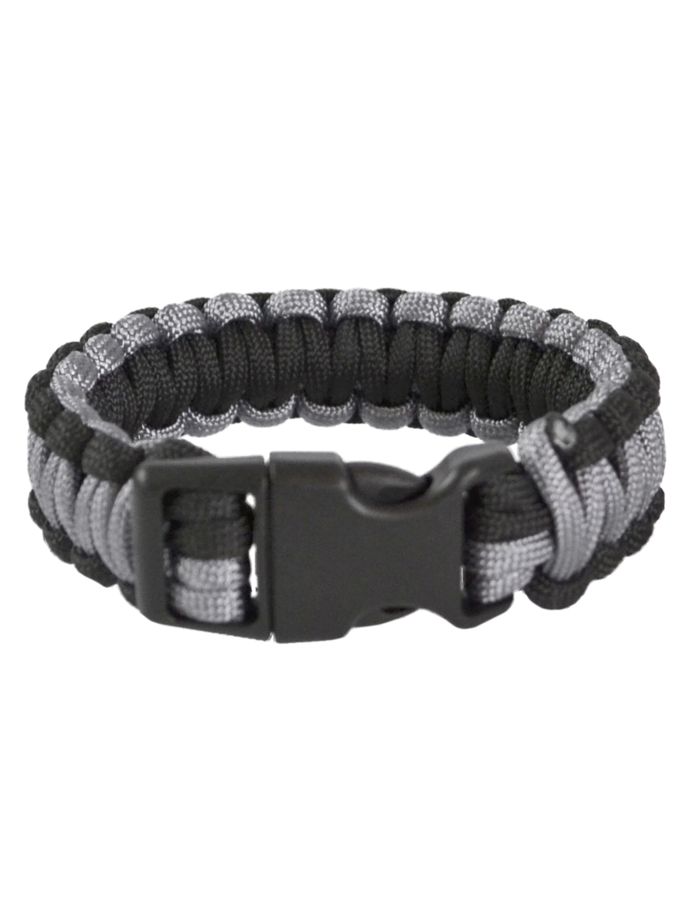 Bracelet 'Paracord' normani en noir : devant