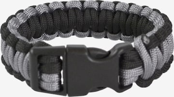 normani Armband 'Paracord' in Zwart: voorkant