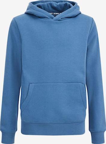 WE Fashion Sweatshirt in Blauw: voorkant