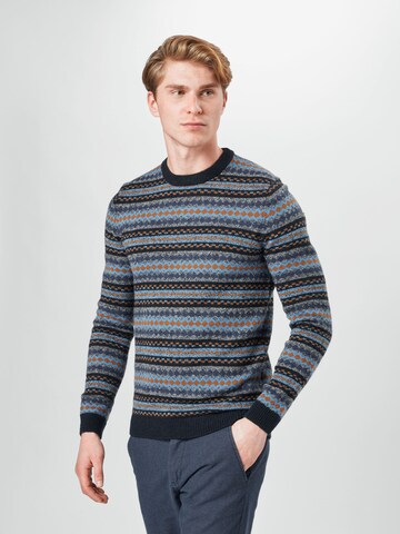 ESPRIT Regular fit Trui in Blauw: voorkant