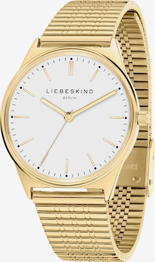 Liebeskind Berlin Quarzuhr in gold, Produktansicht