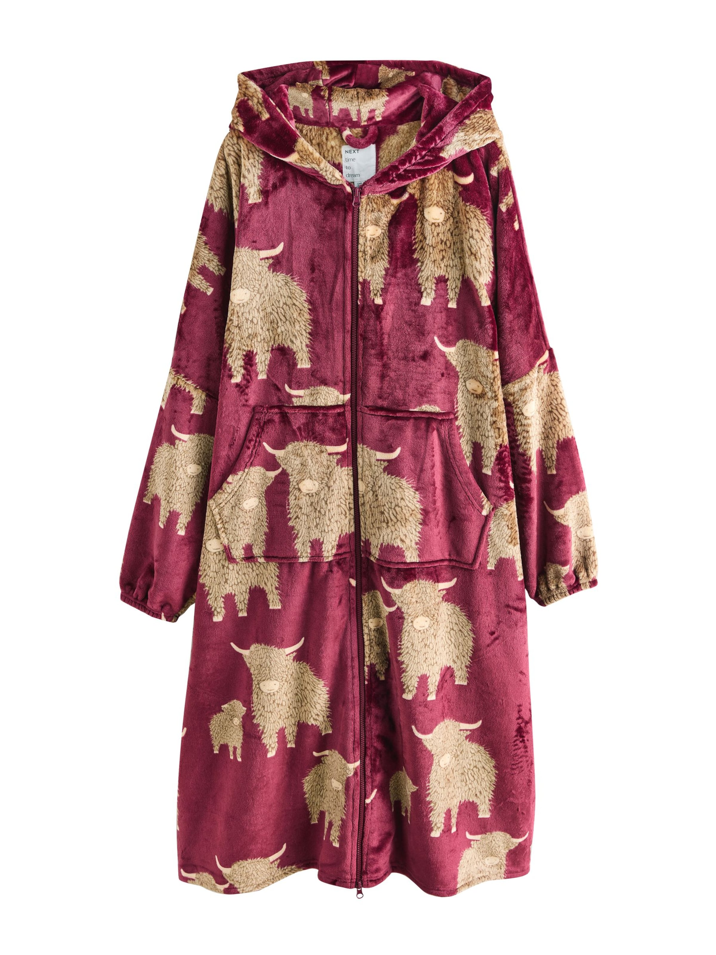 Hanorac de la Next pe roșu: față