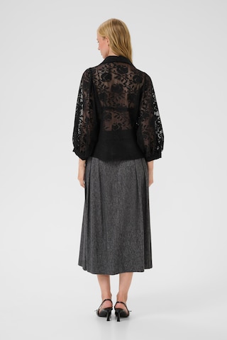 KAREN BY SIMONSEN Bluse 'Brynja' i blå