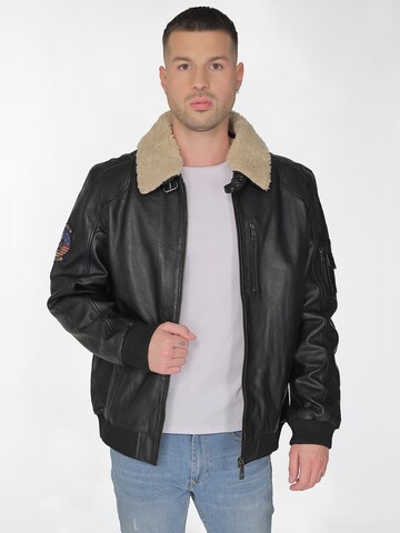TOP GUN Jacke in Braun: Vorderseite